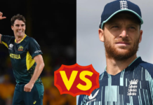 Aus vs Eng head to head t20